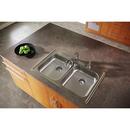 Dayton Satin 2-Hole Stainless Steel Service Sink 