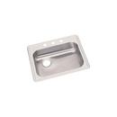 Dayton Satin 25 x 21-1/4 in. Stainless Steel Single Bowl Drop-in Kitchen Sink in Satin 