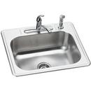Dayton Elite Satin 25X22 4H 1B SS TM KITC SINK PKG 