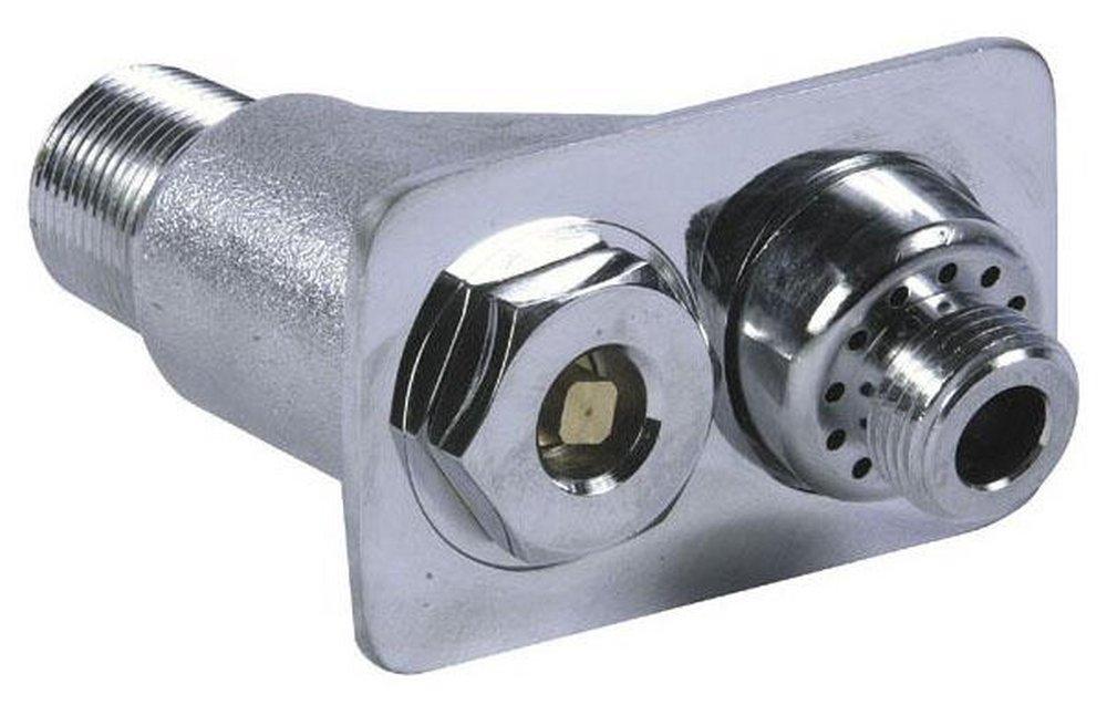 Watts Chrome Plated Chrome Plated Female Threaded x Male Threaded 3/4 in. Wall Hydrant 