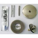 Lift and Turn Trim Kit with Brass Strainer Bodies of 2.87 in. OD Brushed Nickel