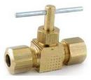 1/4 in. Brass Compression Needle Valve