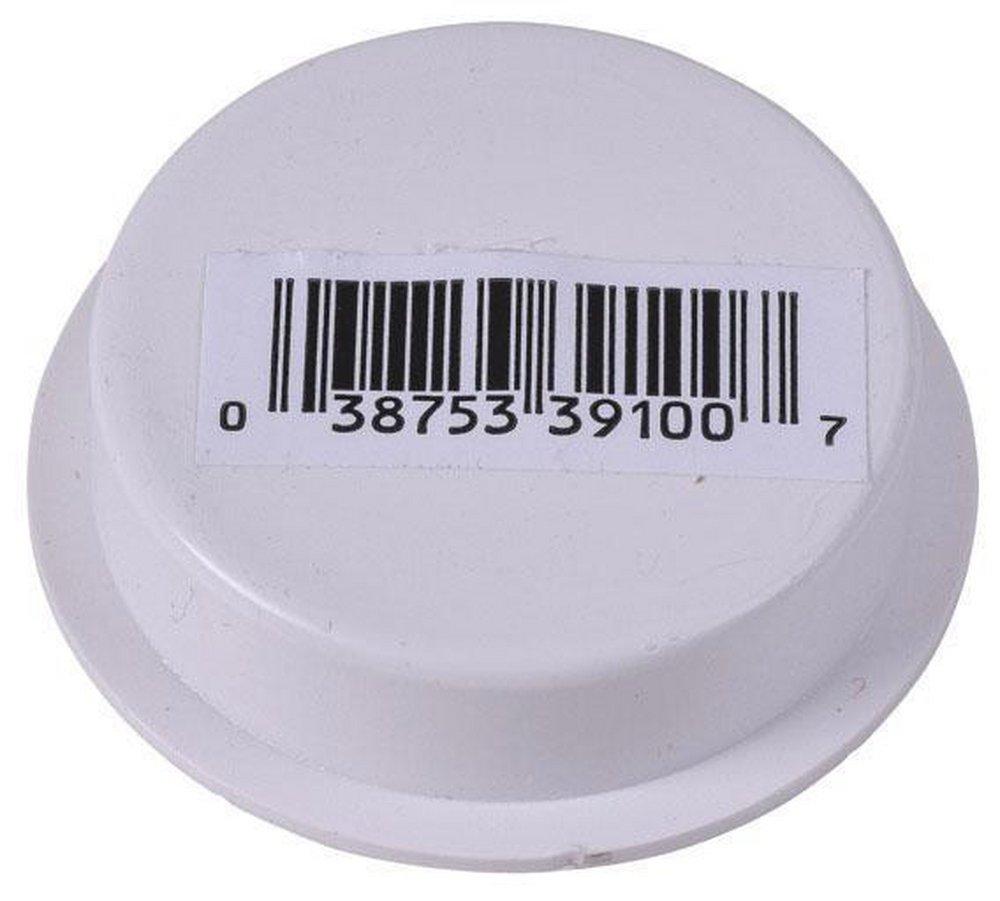 Oatey&reg; White Knockout Test Cap in White 