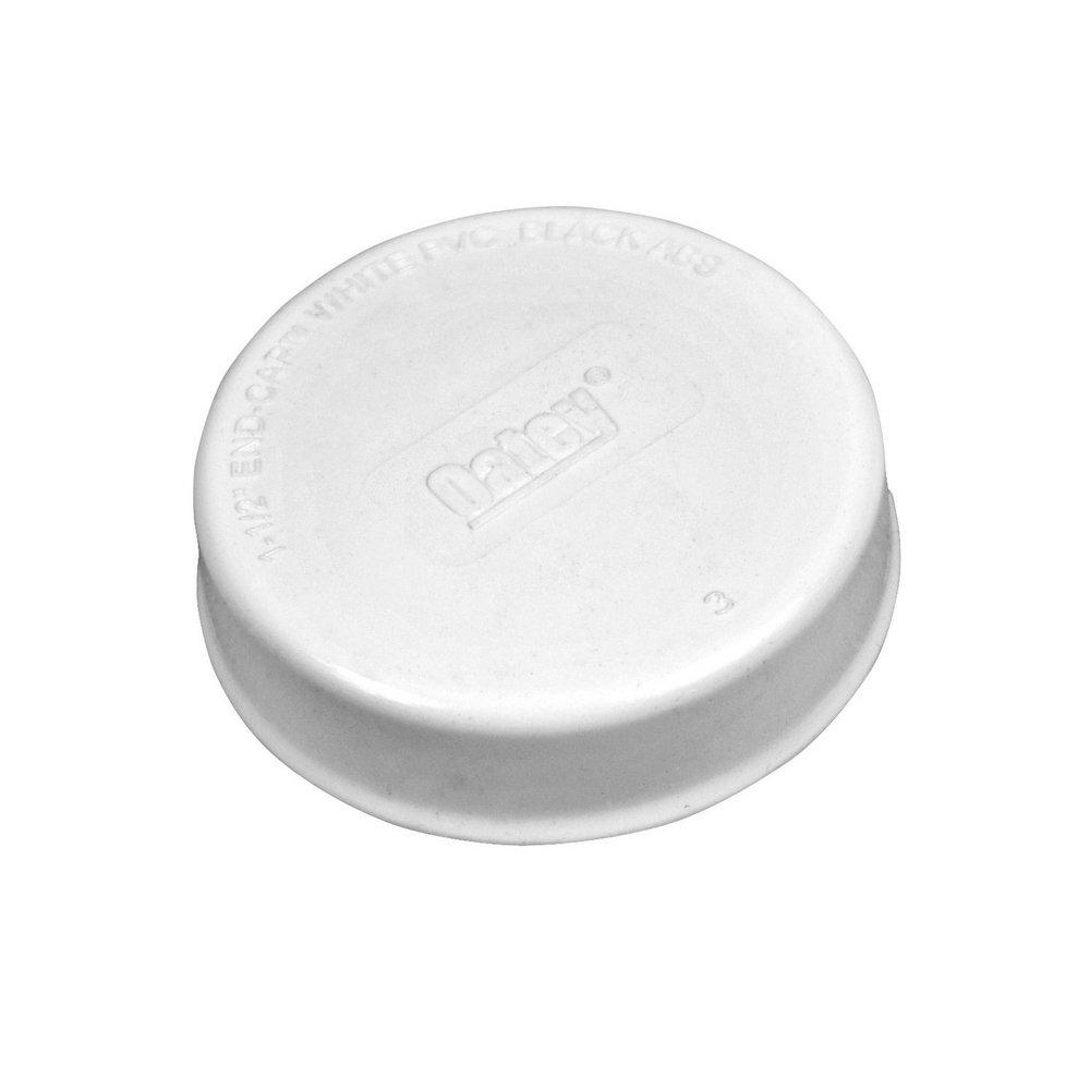 Oatey&reg; White PVC End Cap in White 