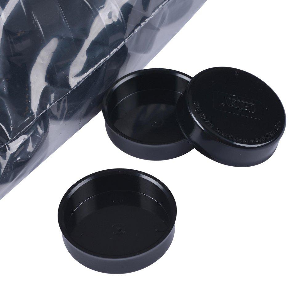 Oatey&reg; Black ABS End Cap in Black 
