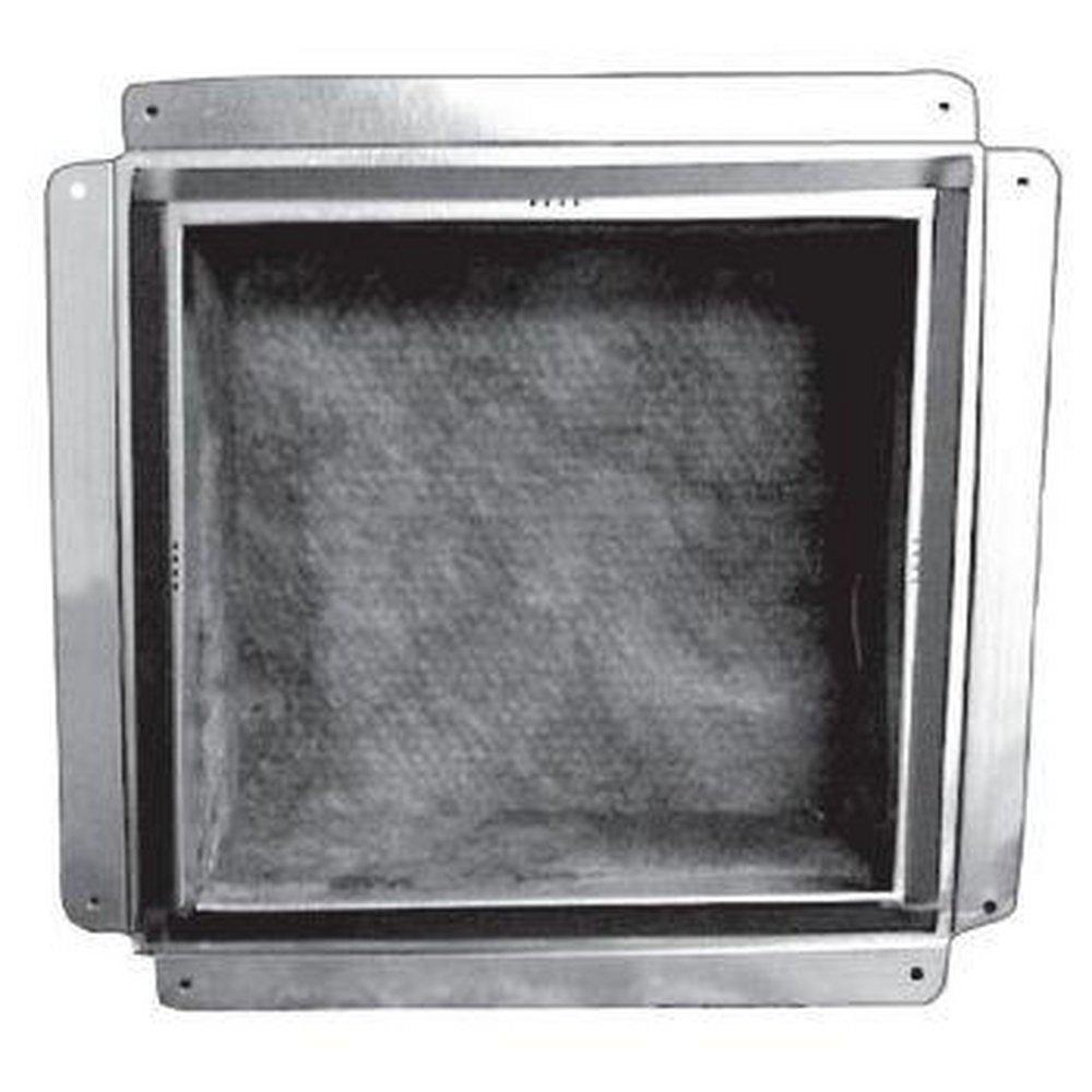 Royal Metal Products 8 x 4 x 4 in. Flange Insert Box with Gasket 