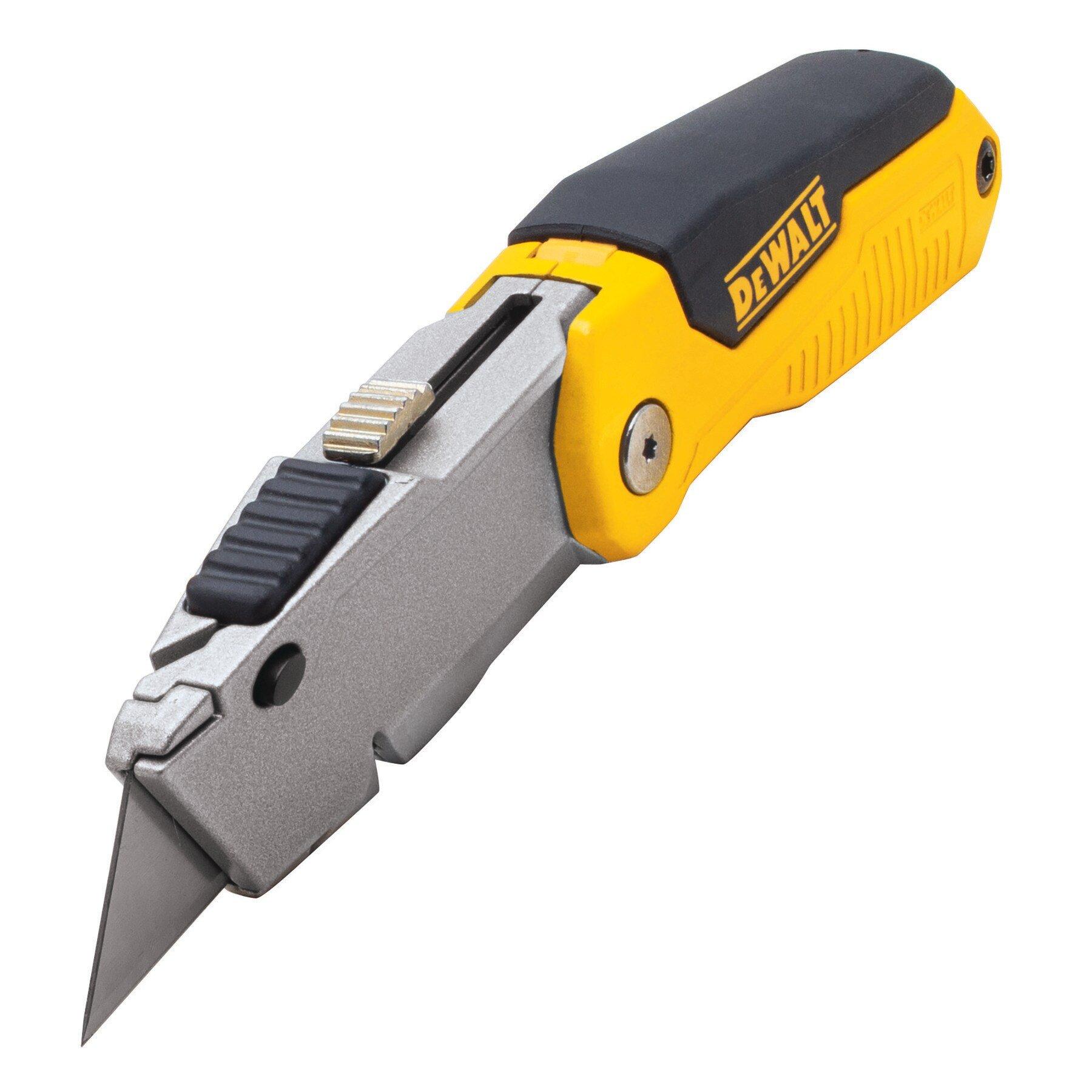 DEWALT Yellow 3-3/50 in. Utility Knife 