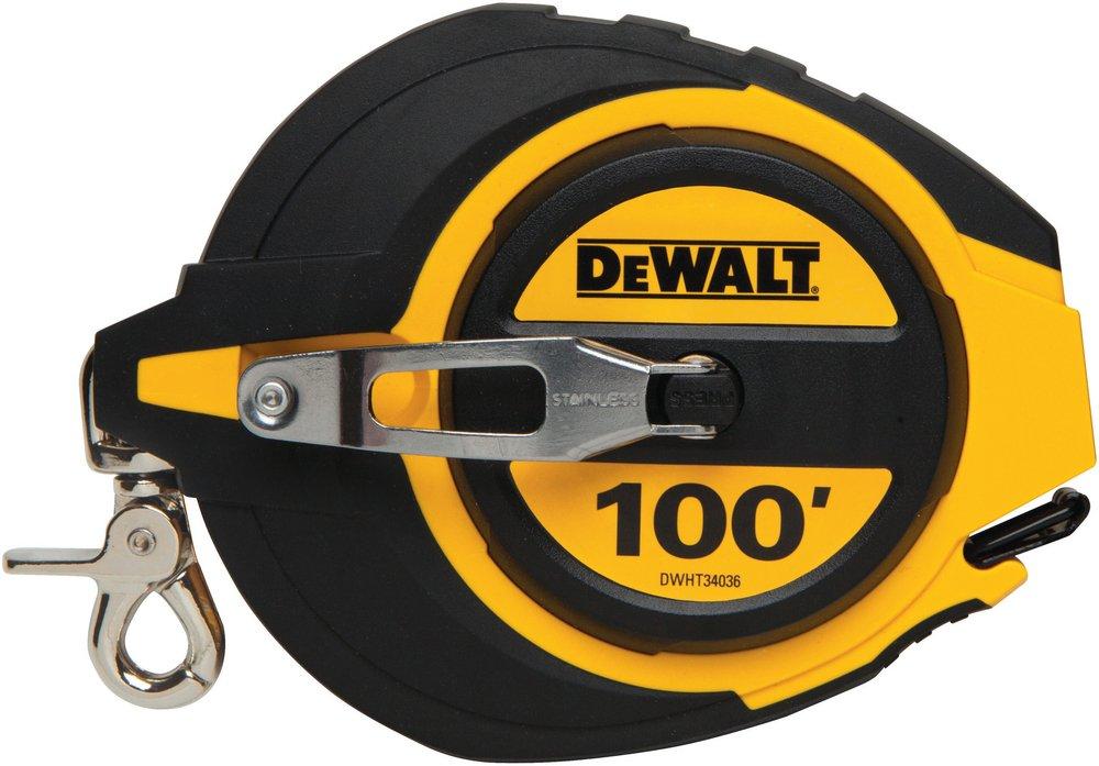 DEWALT Black Closed Case Long Tape 