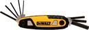 DEWALT Black Fold Lock Hex Key Set 