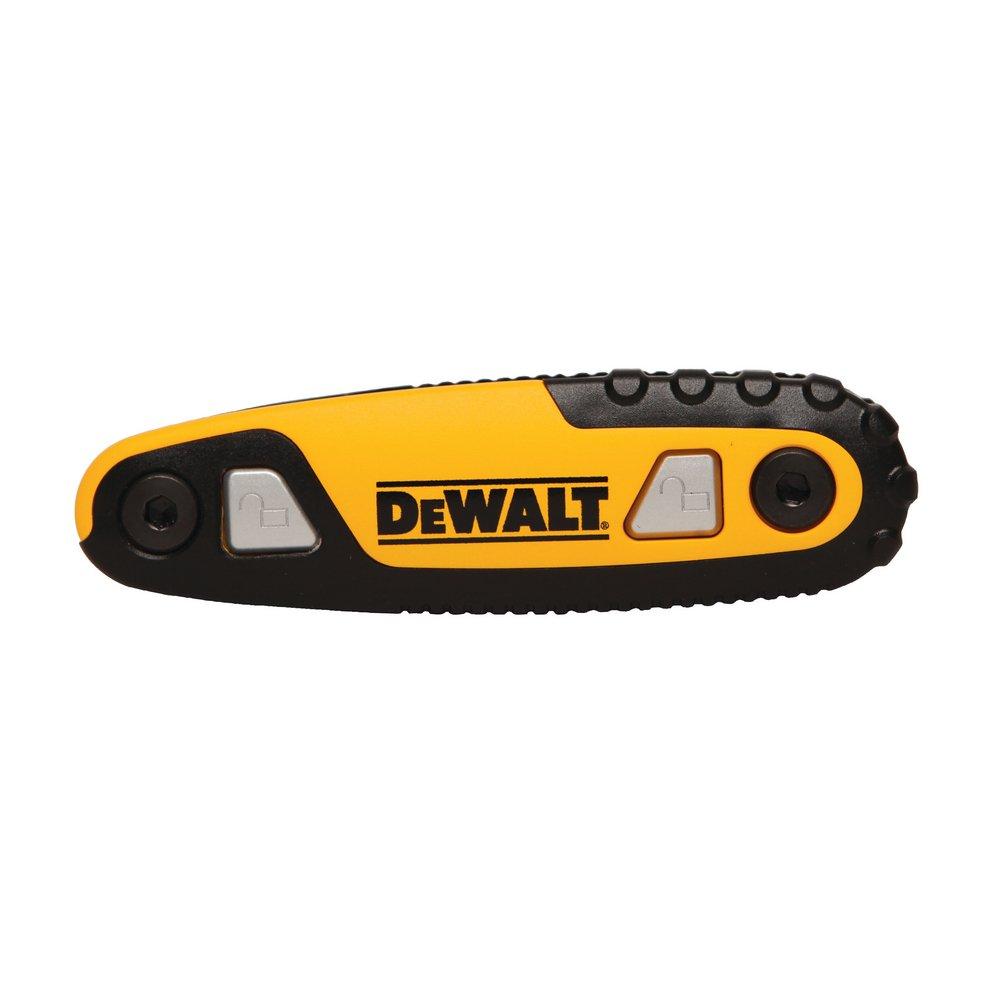 DEWALT Black Fold Lock Hex Key Set 