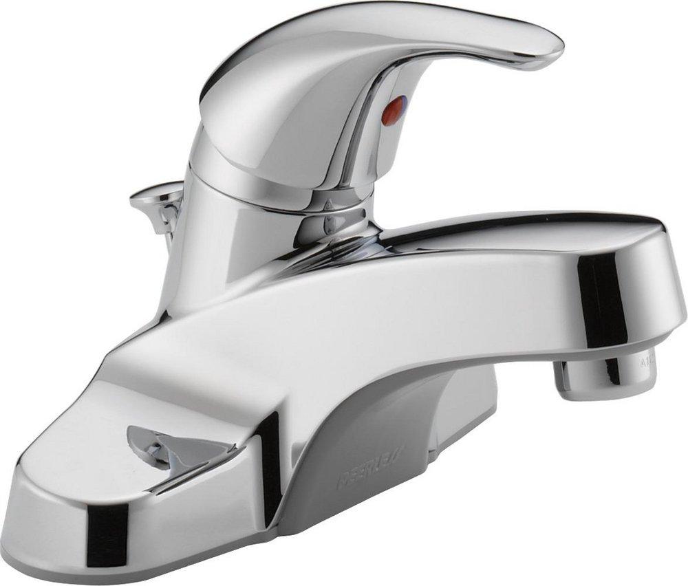 Peerless® Chrome Single Handle Centerset Bathroom Sink Faucet 
