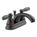 Peerless&reg; Oil Rubbed Bronze Two Handle Centerset Bathroom Sink Faucet 