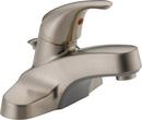 Peerless&reg; Brilliance Brushed Nickel Single Handle Bathroom Sink Faucet 