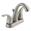 Two Handle Centerset Bathroom Sink Faucet in Brilliance Brushed Nickel
