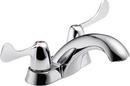 Two Handle Centerset Bathroom Sink Faucet in Chrome