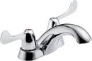 Delta Faucet Chrome Two Handle Centerset Bathroom Sink Faucet 