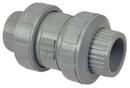 Chemtrol Light Grey Socket CPVC and EPDM Union Ball Check Valve 