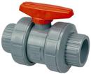 Chemtrol Light Grey CPVC Full Port Socket Weld 150# Ball Valve 