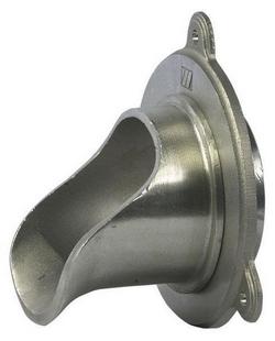 6 in. Downspout Push On Nozzle in Bronze