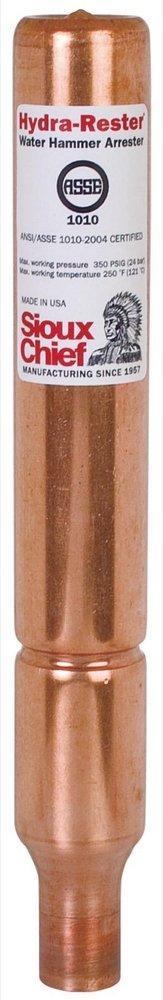 Sioux Chief Copper Male Sweat Water Hammer Arrestor 