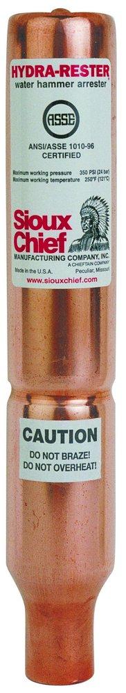 Sioux Chief Copper Male Sweat Water Hammer Arrestor 