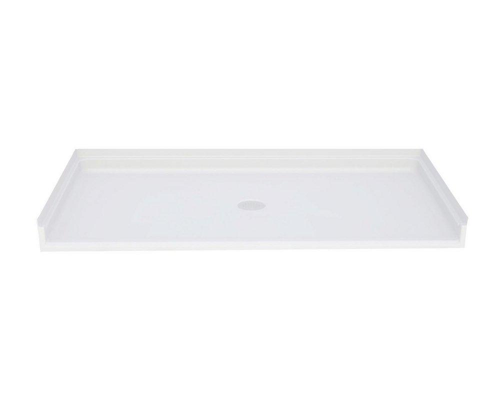 Aquatic White 60 x 33 in. Rectangle Shower Base 