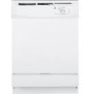 GE&reg; White 24 in. 12 Place Settings Dishwasher 
