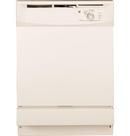 GE&reg; Bisque 24 in. 12 Place Settings Dishwasher 