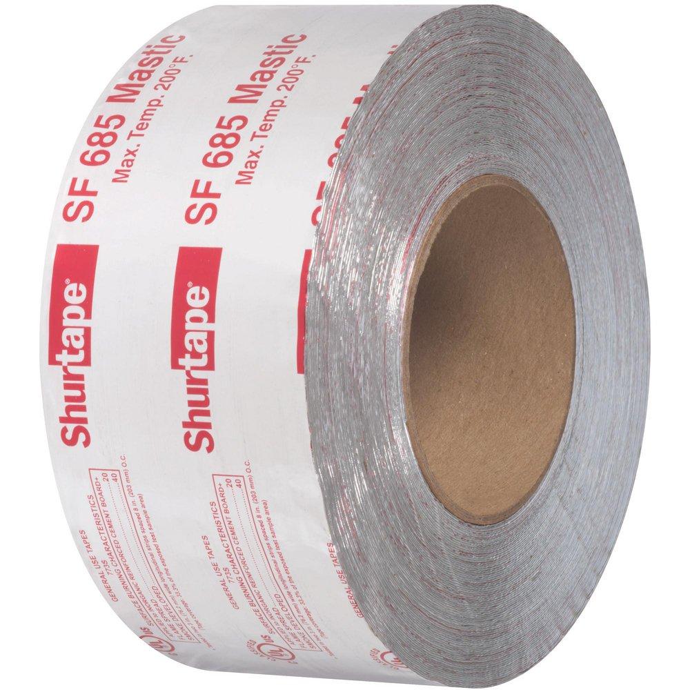 Shurtape Silver 3 in. Silver Aluminum Foil Tape 