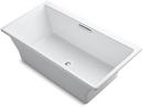 66-15/16 x 36 in. Soaker Freestanding Bathtub with Center Drain in White