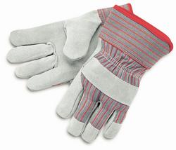 L Leather Cowhide General Duty Driver Gloves