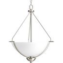Progress Lighting Brushed Nickel 3 Light 100W Pendant 