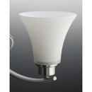 Progress Lighting Brushed Nickel 5 Light 100W Chandelier Fluted Glass 