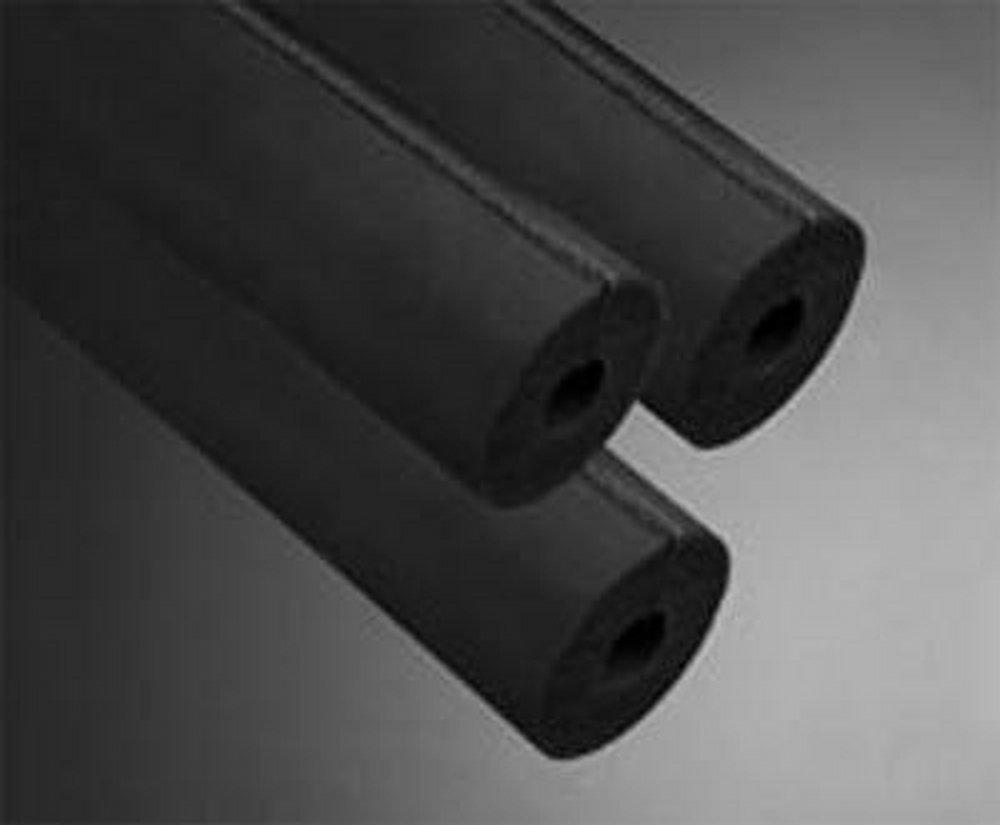 Nomaco Insulation Black 1/2 in. x 6 ft. Elastomer Pre-Slit Tube Insulation in Black 