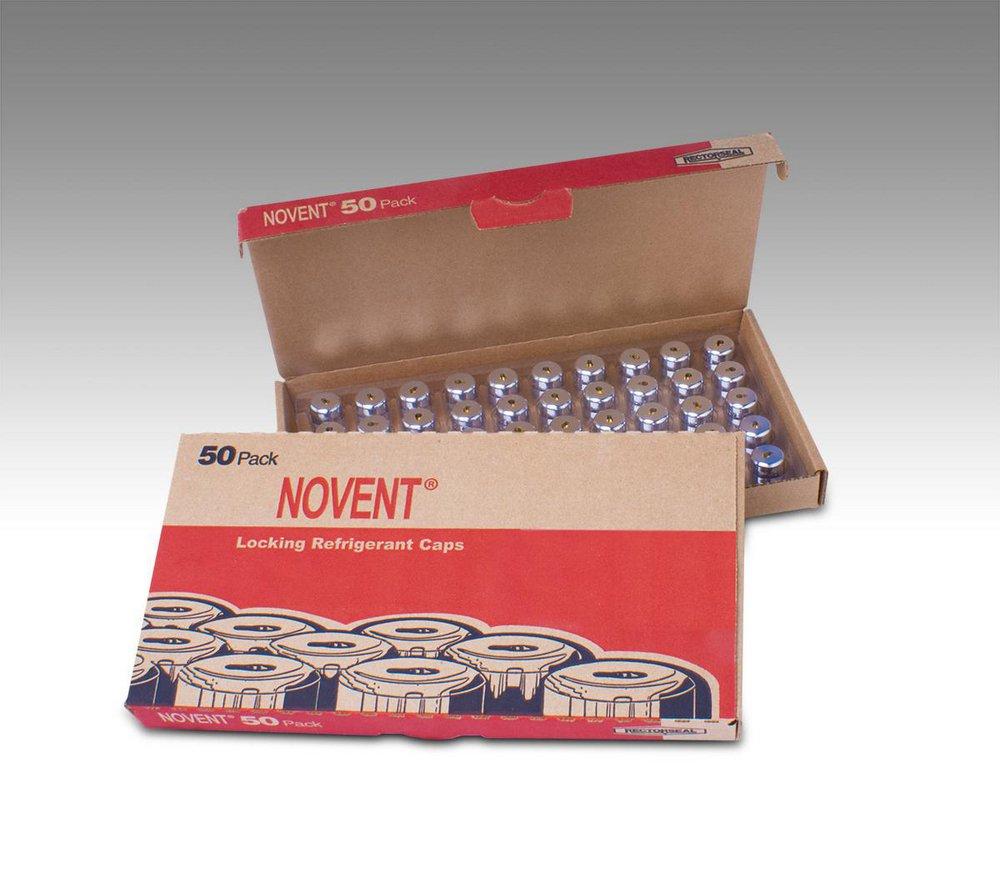 Rectorseal Silver Thread Novent Refrigerant Cap in Silver 