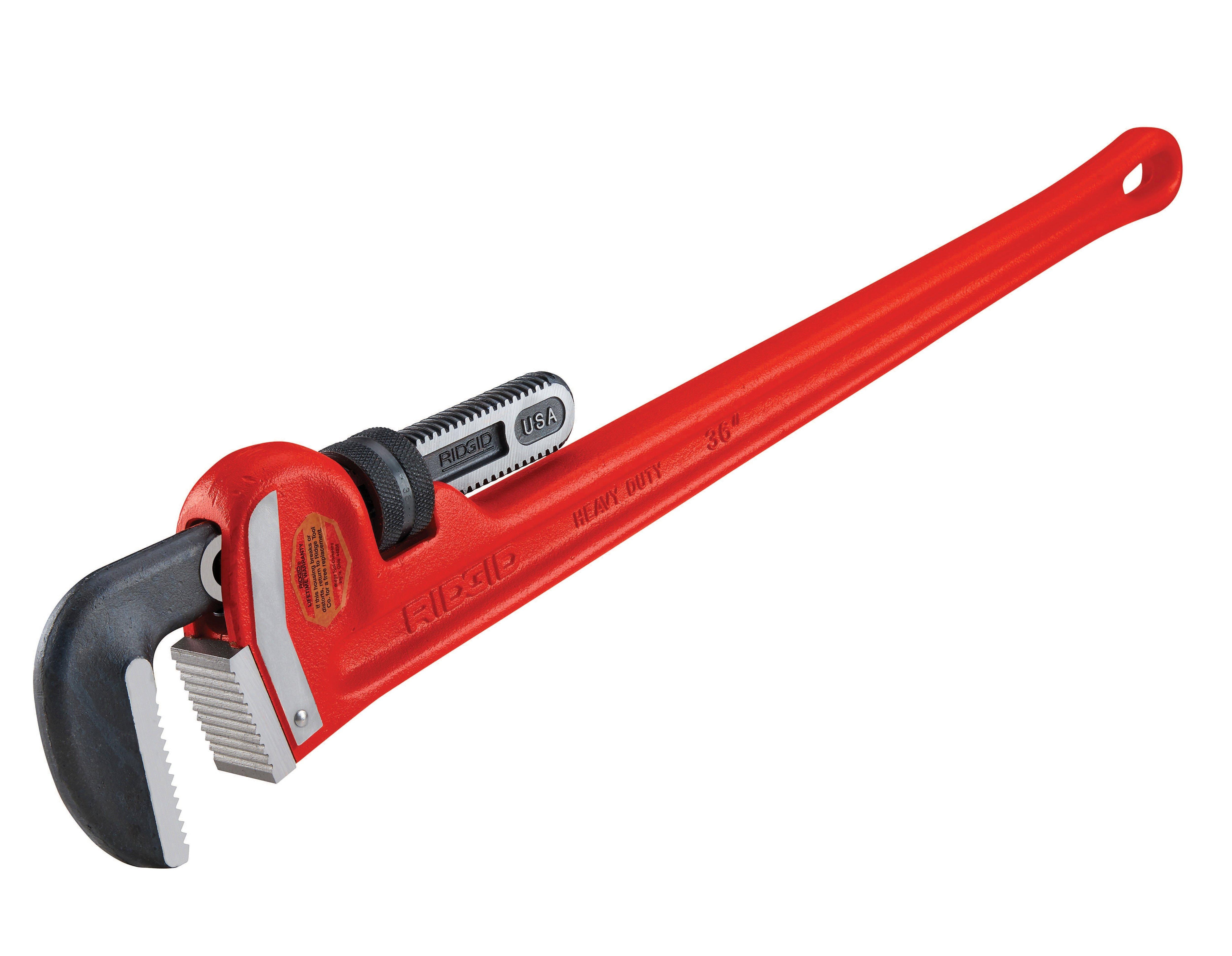 RIDGID Red 36 in. Pipe Wrench 