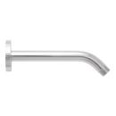 Signature Hardware Polished Chrome 8 in. Contemporary Wall Mount Shower Arm & Flange 