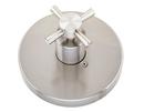 Pressure Balancing Valve Trim with Single Lever Handle in Brushed Nickel