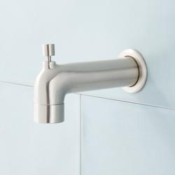 Diverter Tub Spout in Brushed Nickel