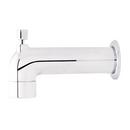 Signature Hardware Polished Chrome 6-3/8 in. Integrated Diverter Tub Spout 