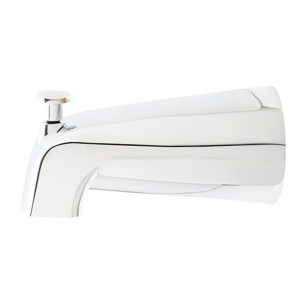 Signature Hardware Polished Chrome 5-7/16 in. Diverter Tub Spout 