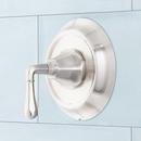 Signature Hardware Brushed Nickel Single Lever Handle Pressure Balancing Valve Trim 