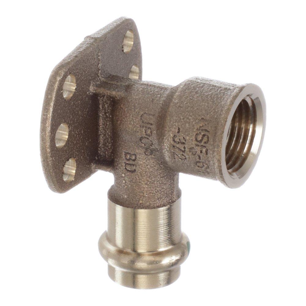 Viega Press x FPT Drop Ear Bronze 90 Degree Elbow 