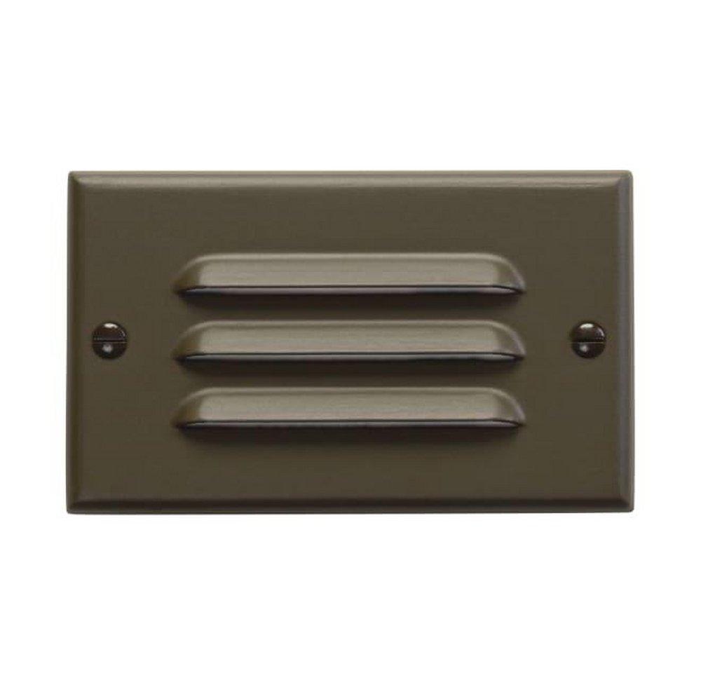 Kichler Lighting Architectural Bronze Horizontal Louver LED Step Light 