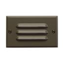 Kichler Lighting Architectural Bronze Horizontal Louver LED Step Light 
