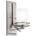 Kichler Lighting Brushed Nickel 100W 8 in. 1-Light Medium Wall Sconce 
