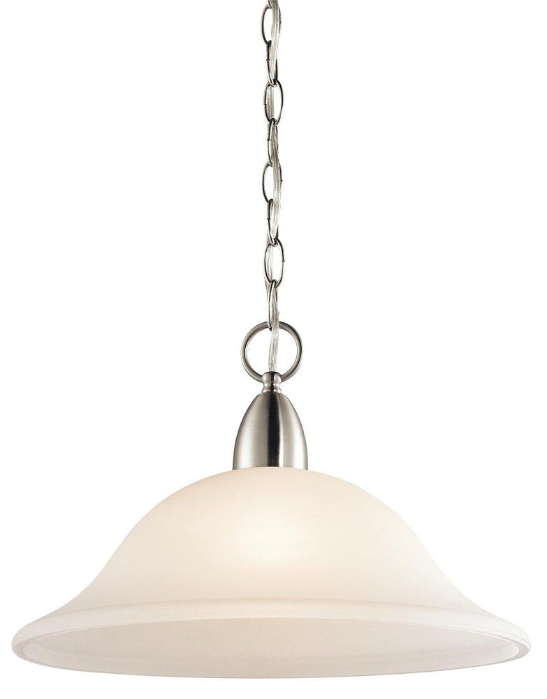 Kichler Lighting Brushed Nickel 150W 1-Light Pendant 