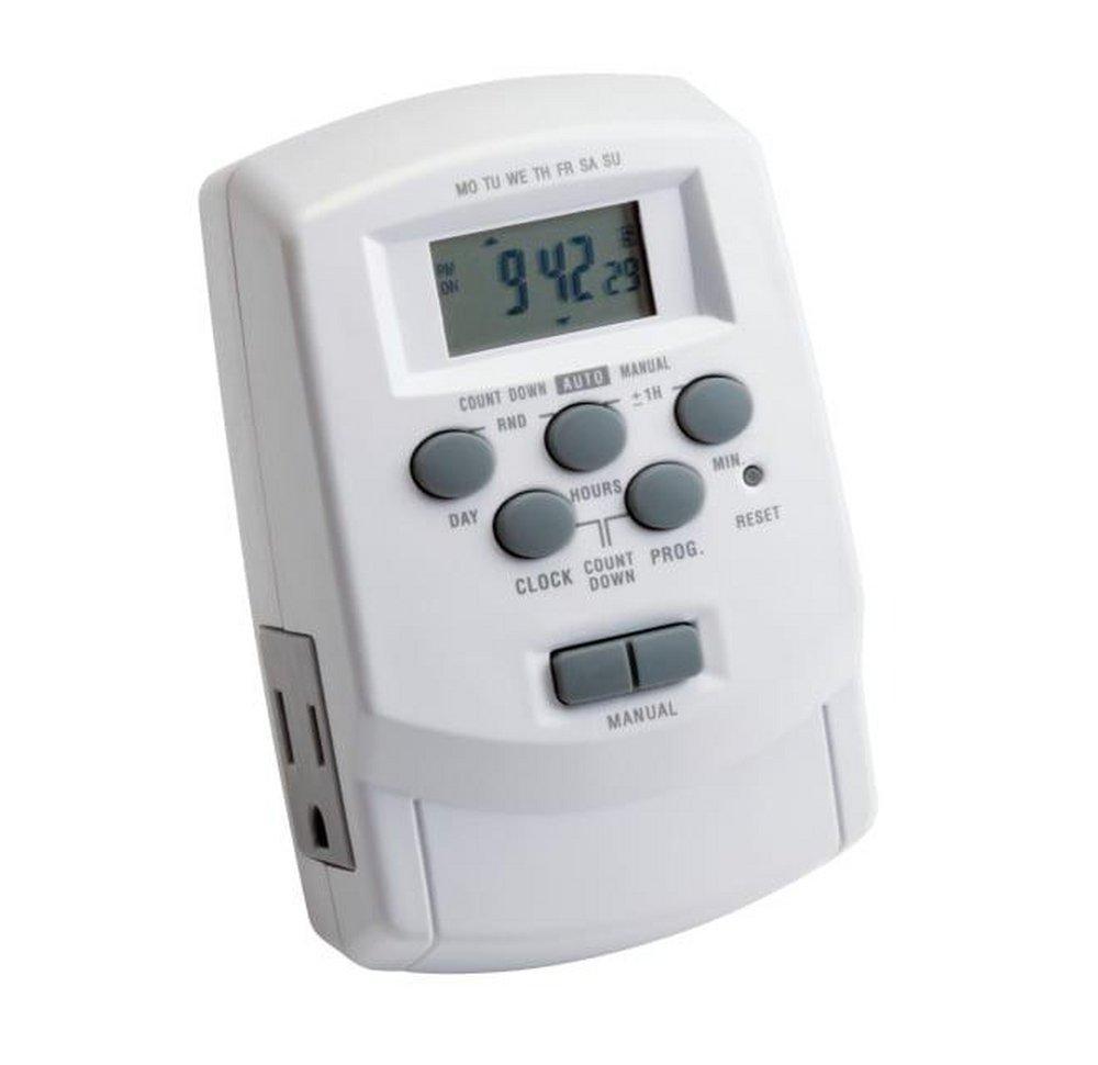 Kichler Lighting White Digital Timer with Daylight Savings in White 