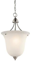 Kichler Lighting Brushed Nickel 150W 1-Light Foyer Pendant 
