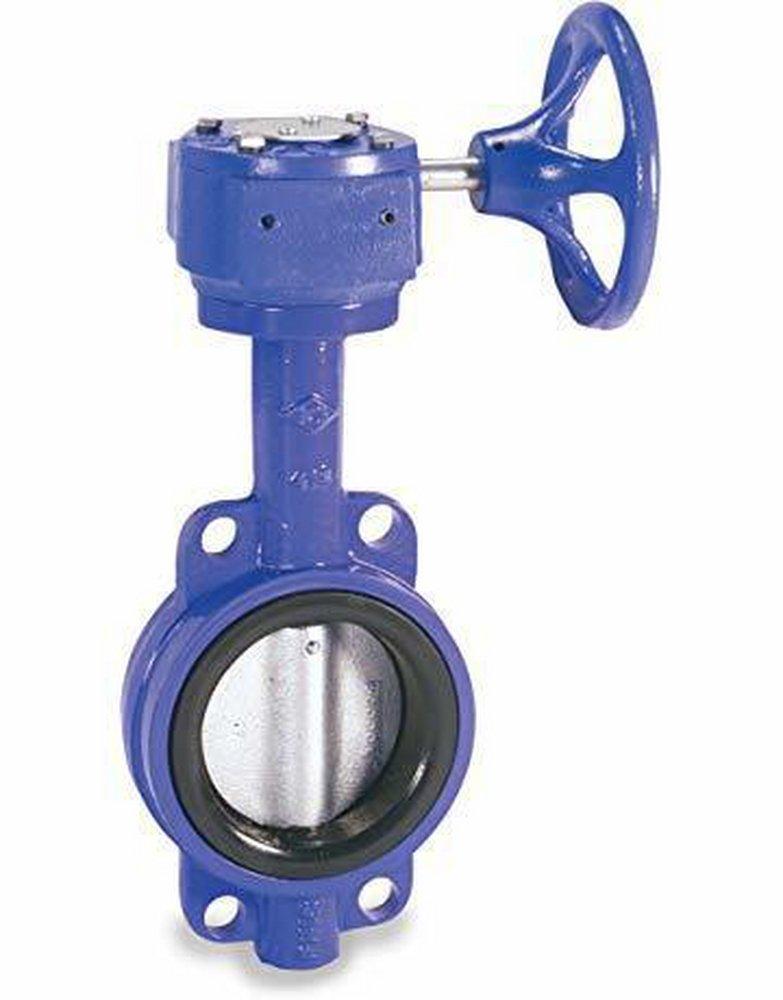 ABZ Manufacturing Cast Iron Flanged EPDM Wheel Handle Butterfly Valve 